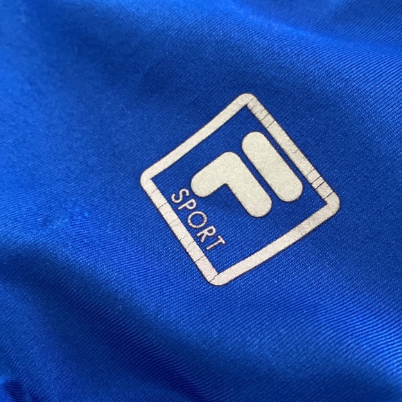 Fila Sport Royal Blue Short Sleeve Active Top Small - Picture 3 of 13